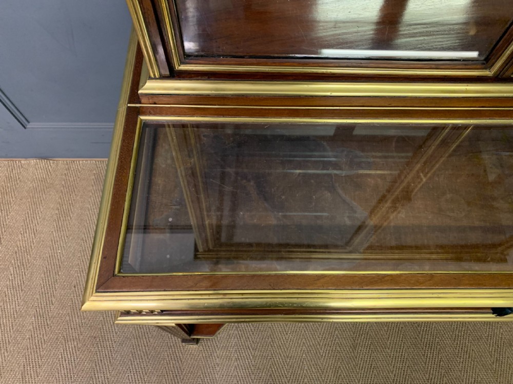 Superb 19th Century Brass Inlaid Bijouterie Cabinet View XIV