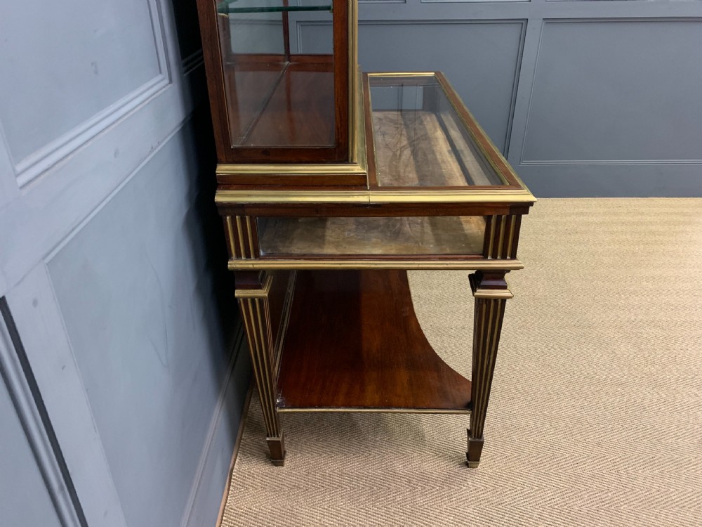 Superb 19th Century Brass Inlaid Bijouterie Cabinet View XVIII
