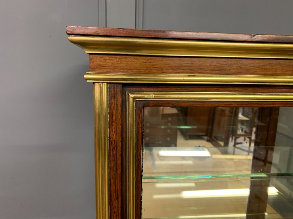 Superb 19th Century Brass Inlaid Bijouterie Cabinet View XXI