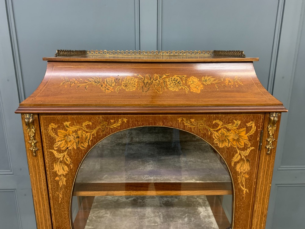 Inlaid Mahogany Vitrine View III