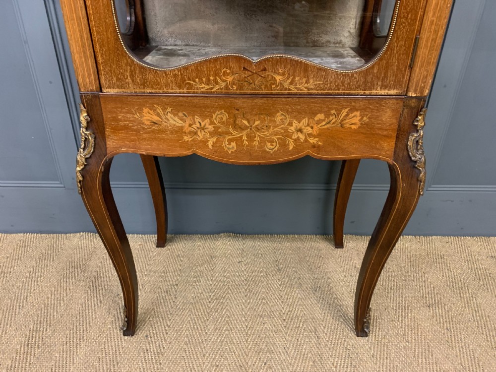Inlaid Mahogany Vitrine View VI