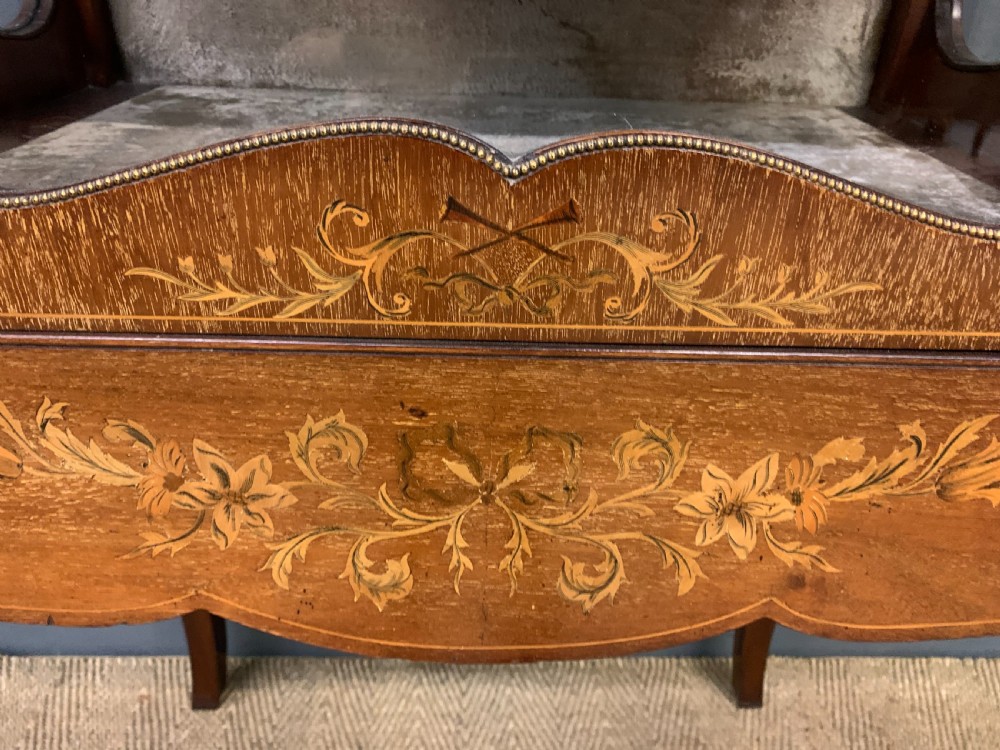 Inlaid Mahogany Vitrine View VIII