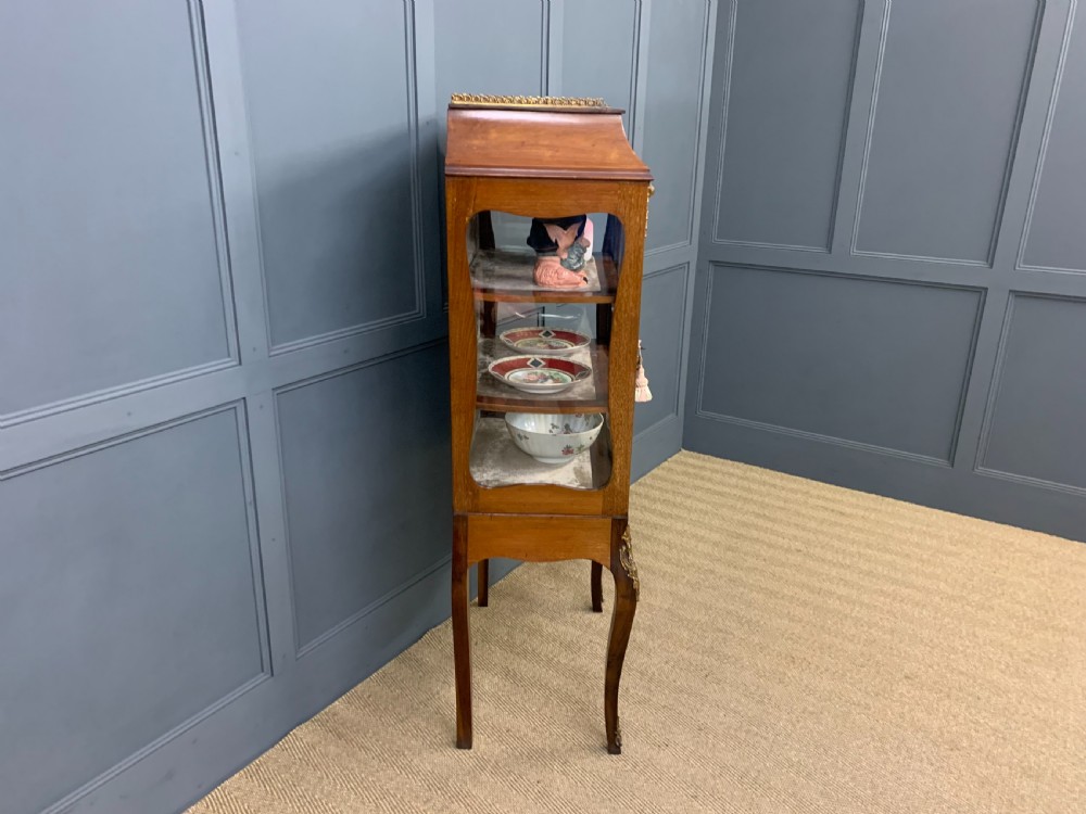 Inlaid Mahogany Vitrine View XV