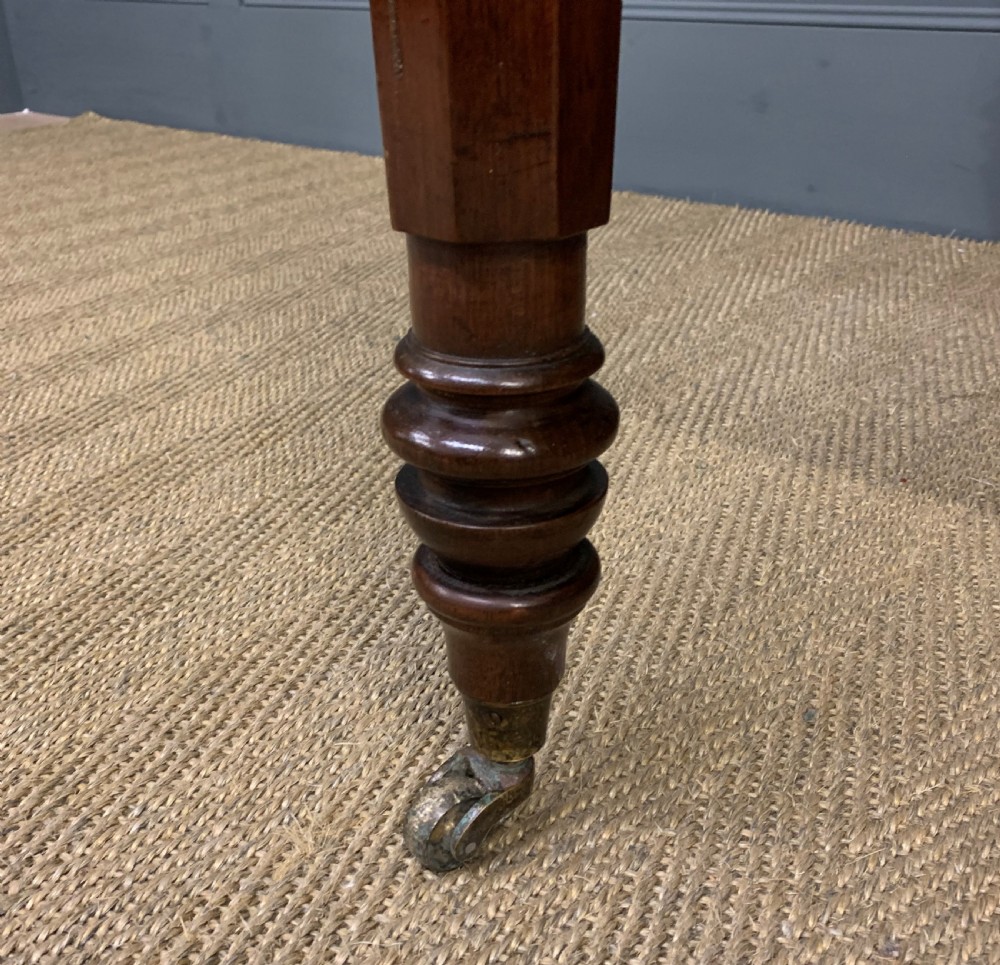 Victorian Mahogany 4 Drawer Partners Writing Table View VIII