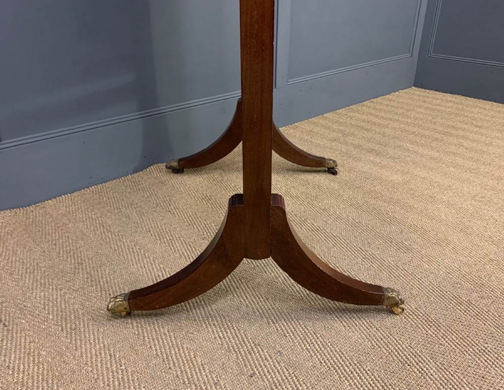Large Edwardian Mahogany Cheval Mirror View IX