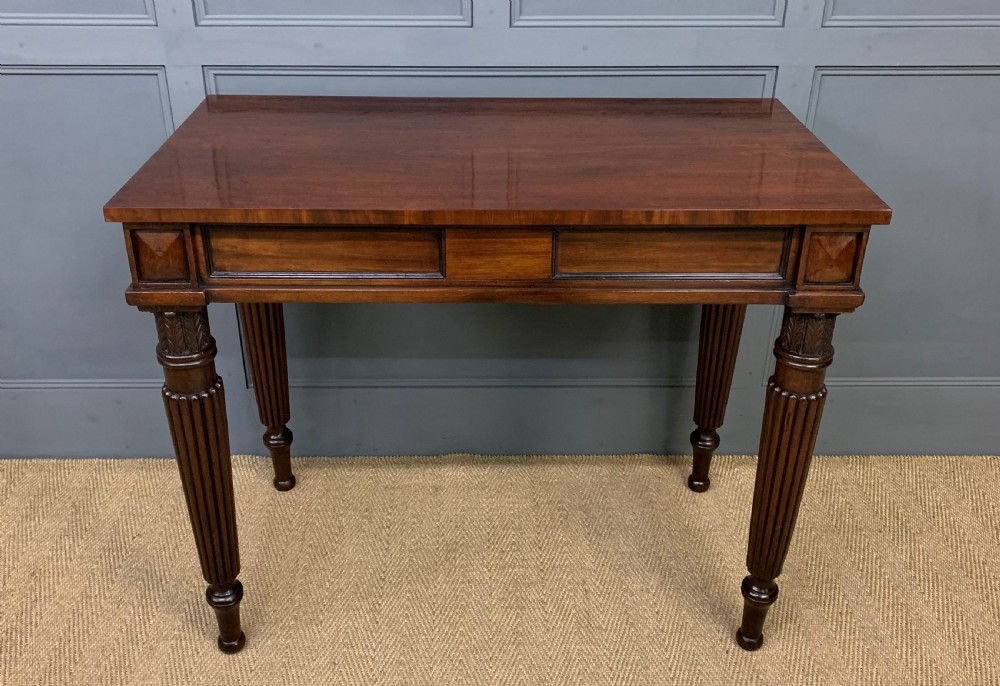 George IV Mahogany Console Table