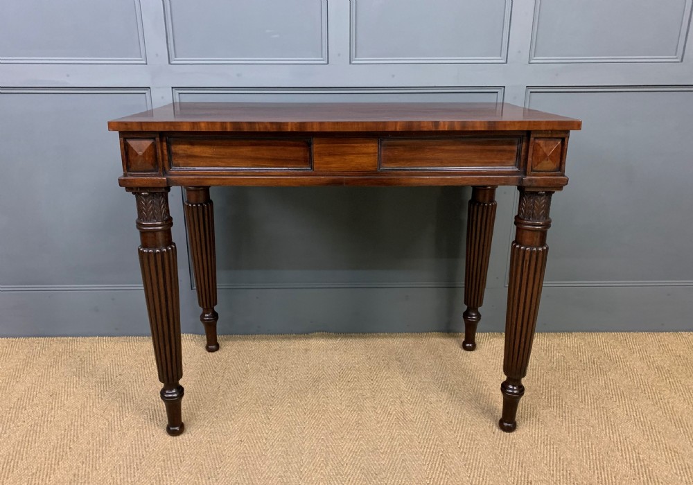 George IV Mahogany Console Table View II