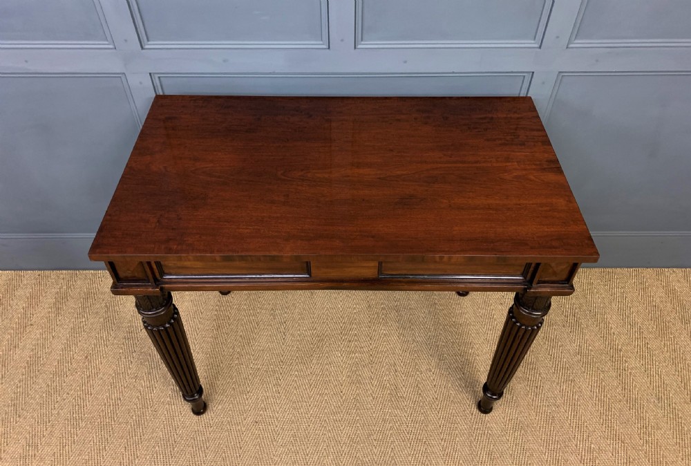 George IV Mahogany Console Table View III