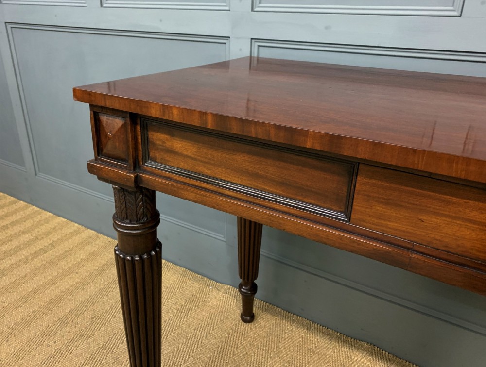 George IV Mahogany Console Table View VI