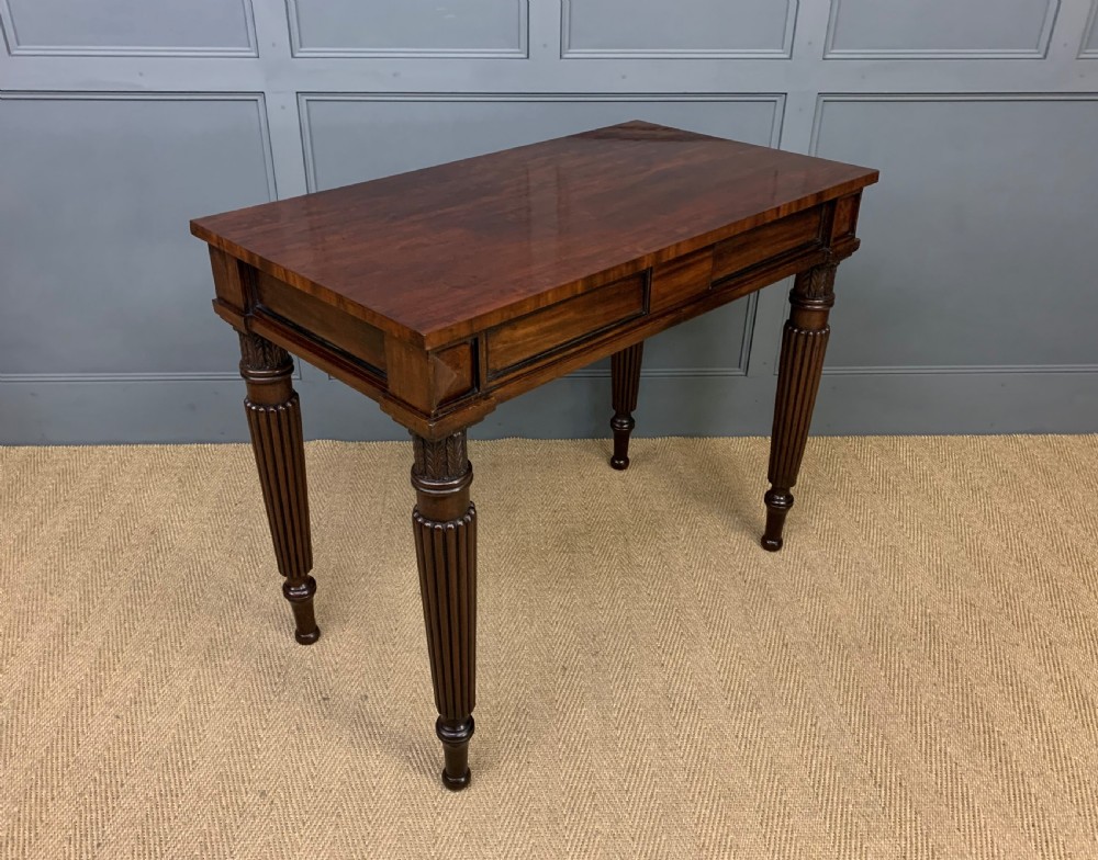 George IV Mahogany Console Table View VII
