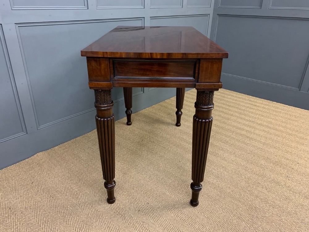 George IV Mahogany Console Table View VIII