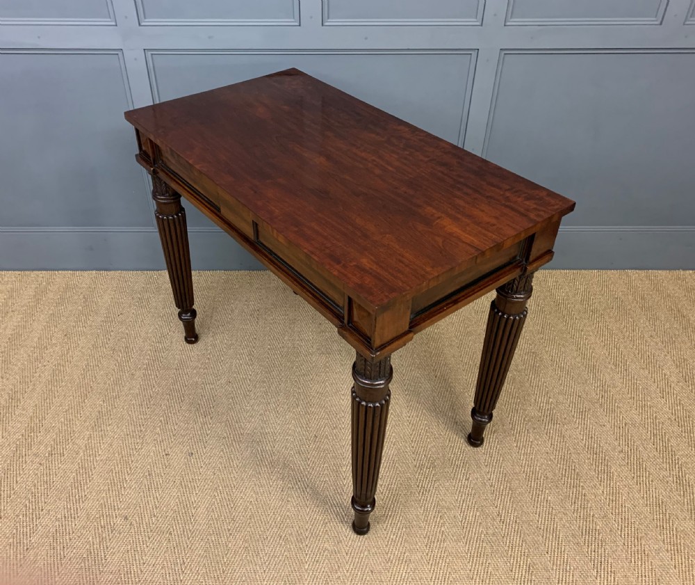 George IV Mahogany Console Table View X