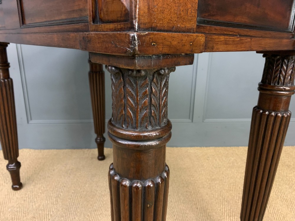 George IV Mahogany Console Table View XI