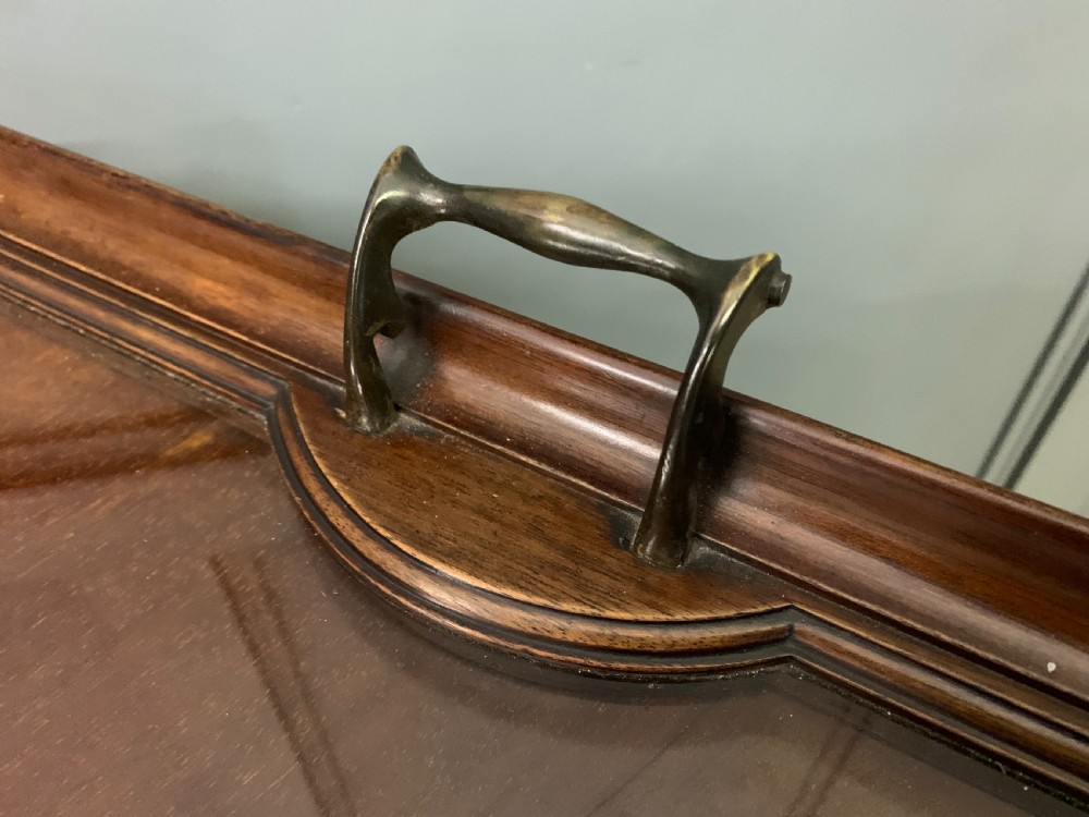 Victorian Mahogany Tray Top Table View VII