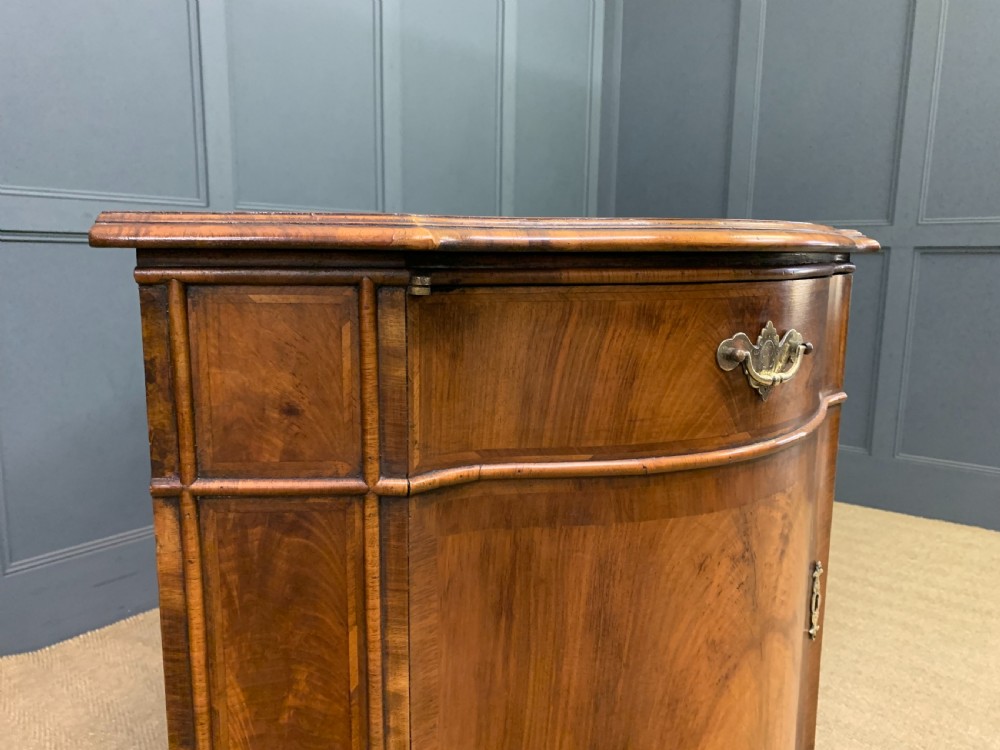 Large Queen Anne Style Burr Walnut Sideboard View XVIII
