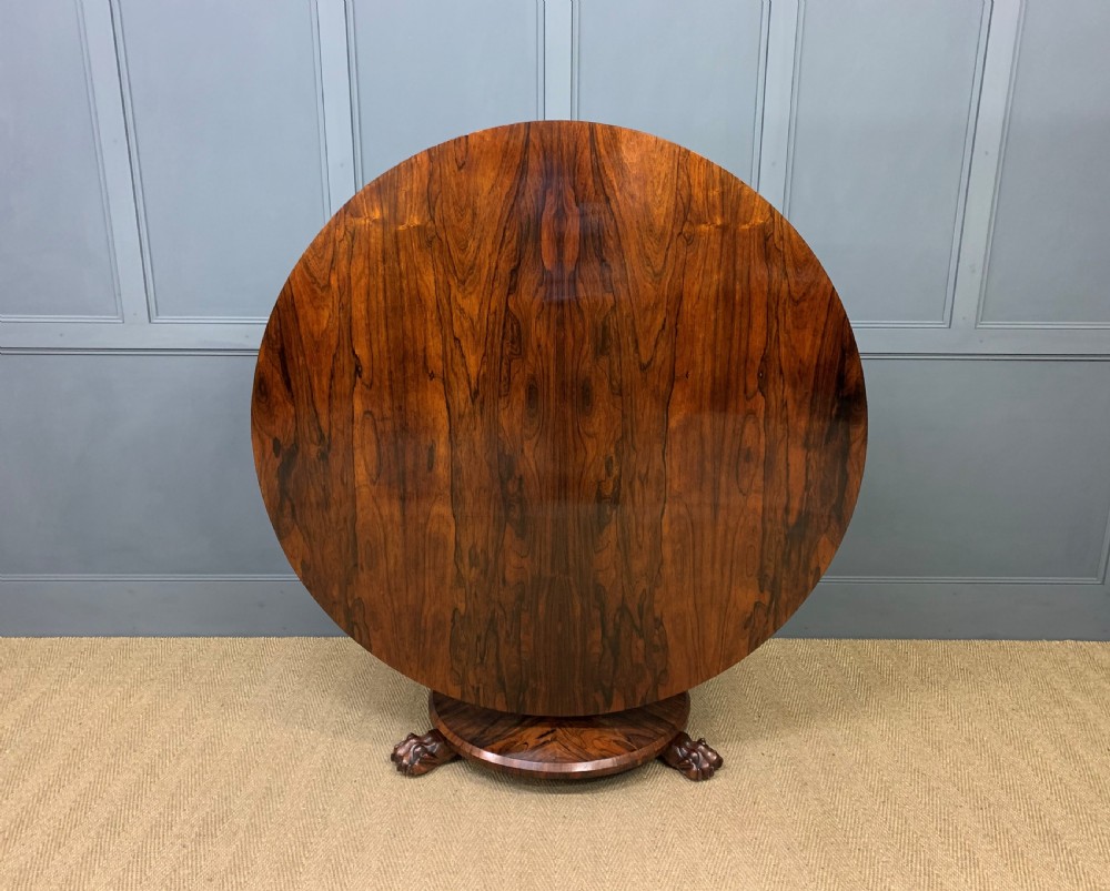 Early Victorian Rosewood Loo Table View II