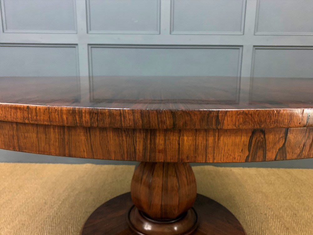 Early Victorian Rosewood Loo Table View VIII