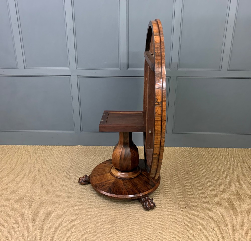Early Victorian Rosewood Loo Table View XII