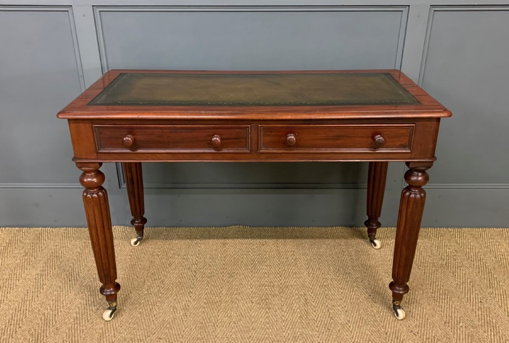 Victorian Mahogany 2 Drawer Writing Table