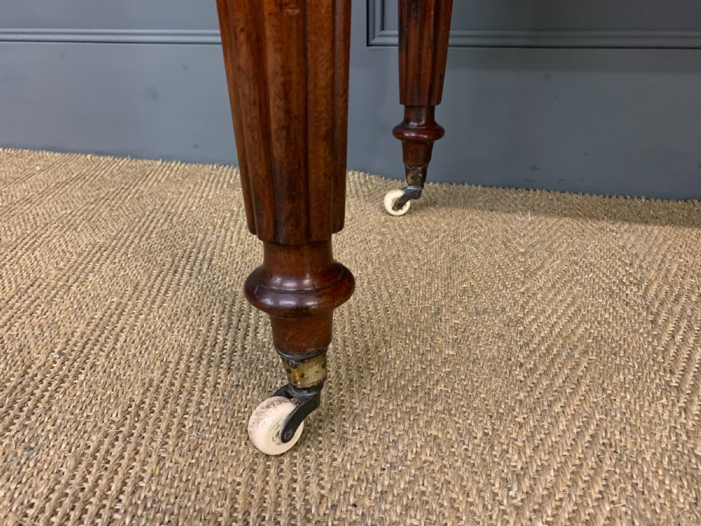 Victorian Mahogany 2 Drawer Writing Table View V