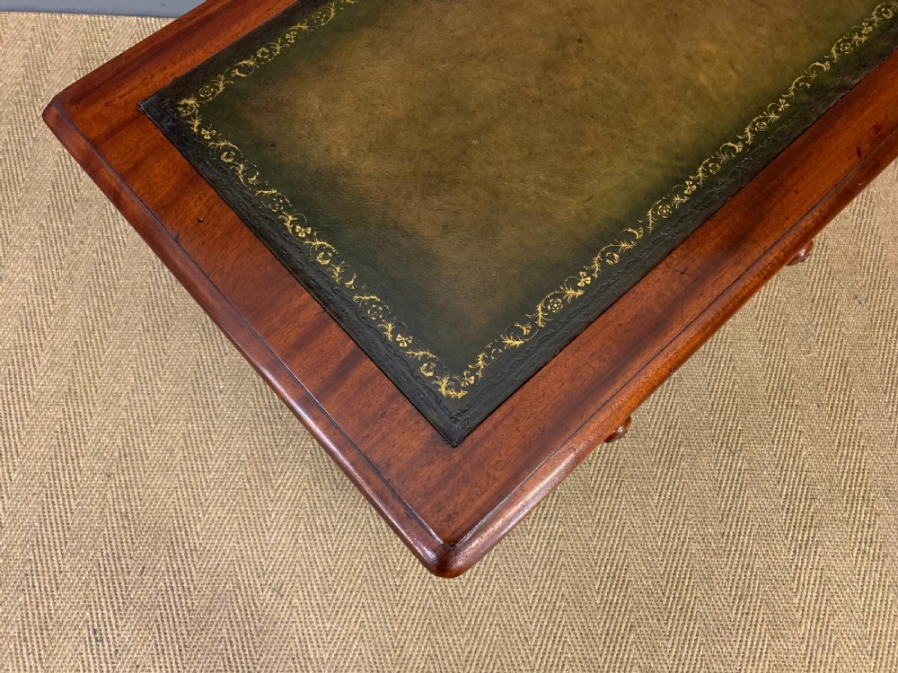 Victorian Mahogany 2 Drawer Writing Table View VIII