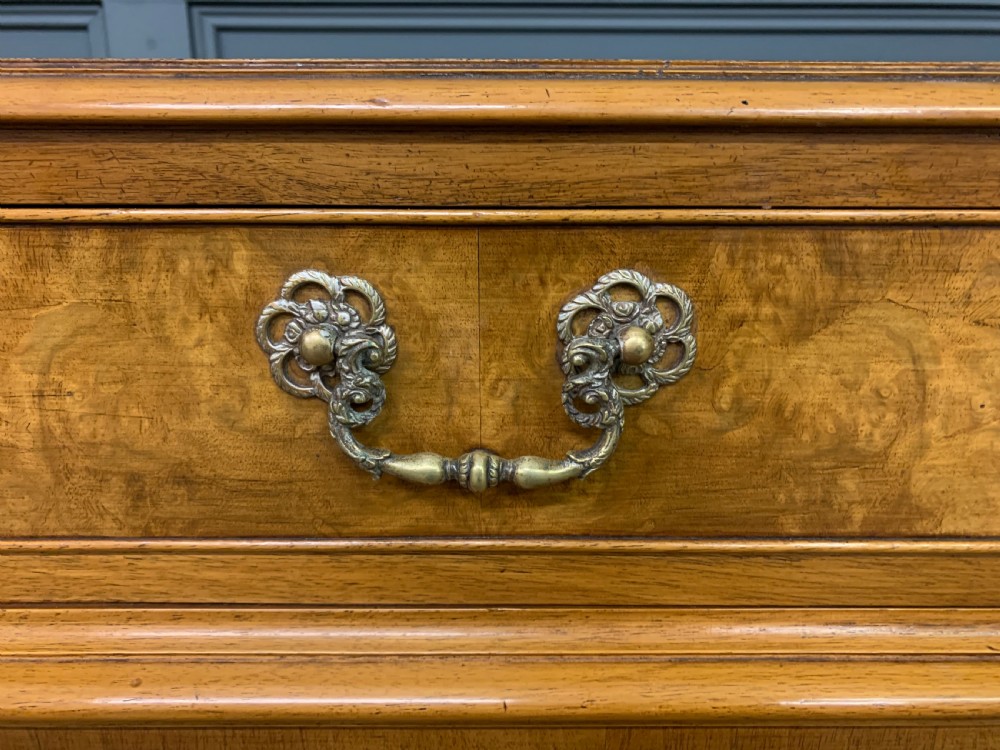 Burr Walnut Console Table View V