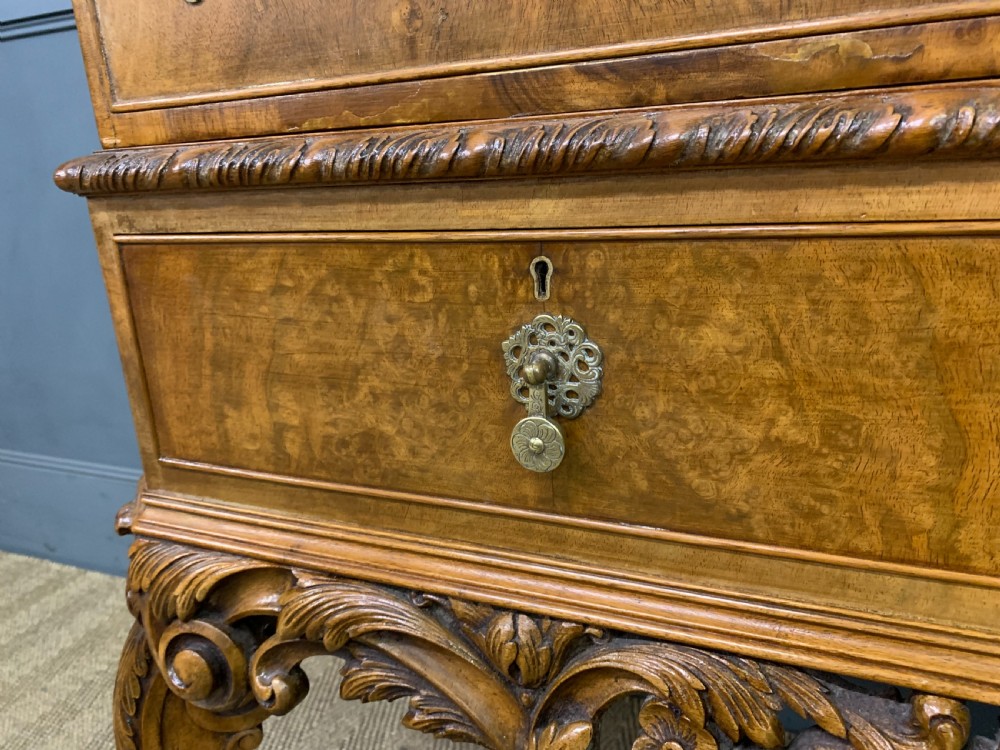 Burr Walnut Cocktail Cabinet View IV