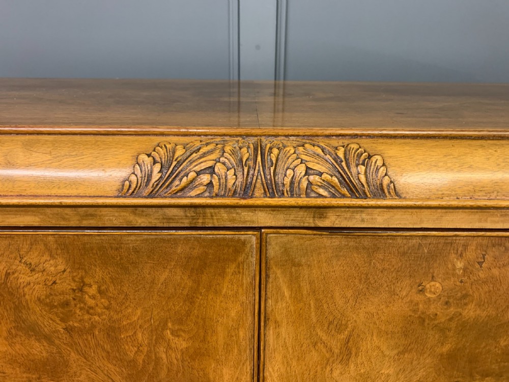 Burr Walnut Cocktail Cabinet View VII