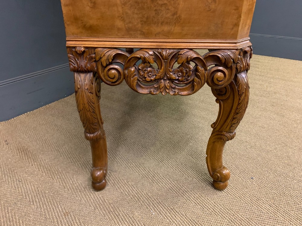 Burr Walnut Cocktail Cabinet View XVII
