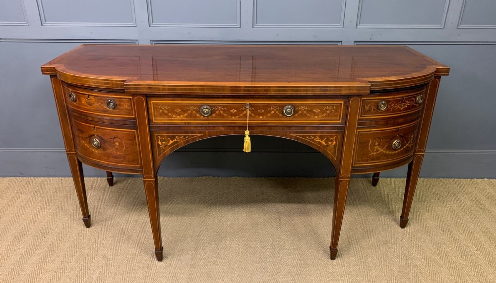 Georgian Inlaid Mahogany Sideboard