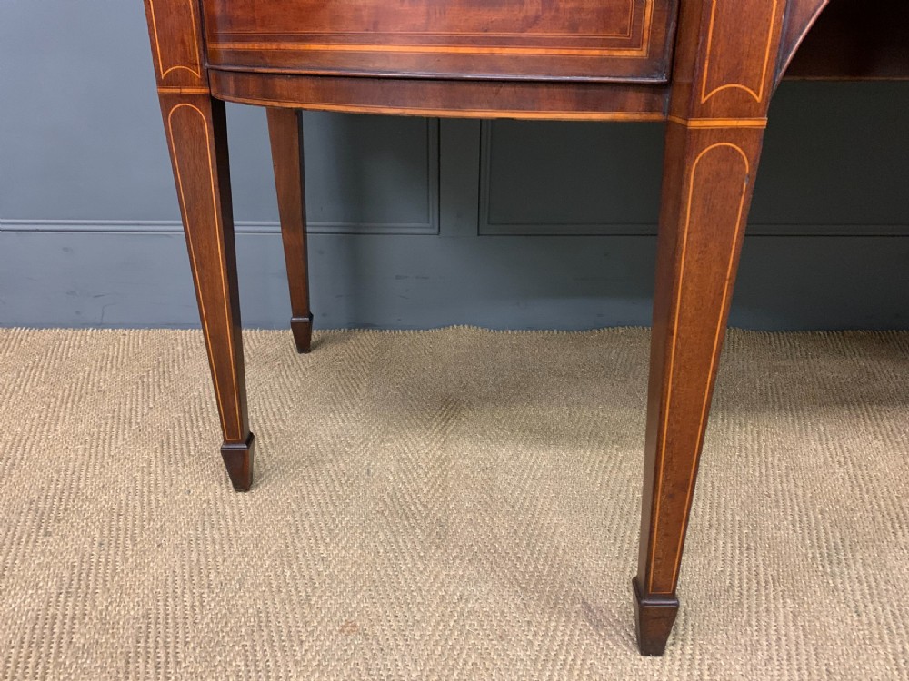 Georgian Inlaid Mahogany Sideboard View IX