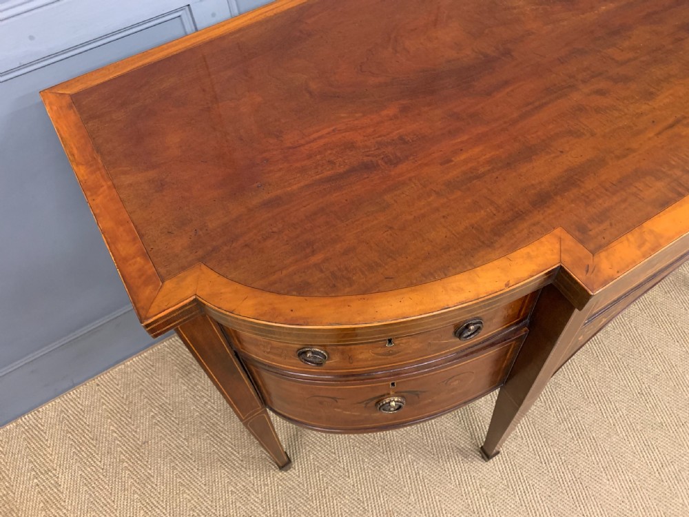 Georgian Inlaid Mahogany Sideboard View X