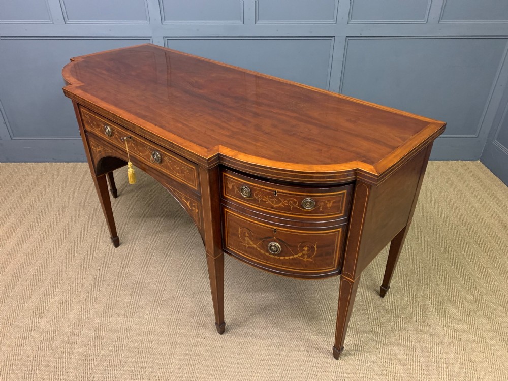 Georgian Inlaid Mahogany Sideboard View XV