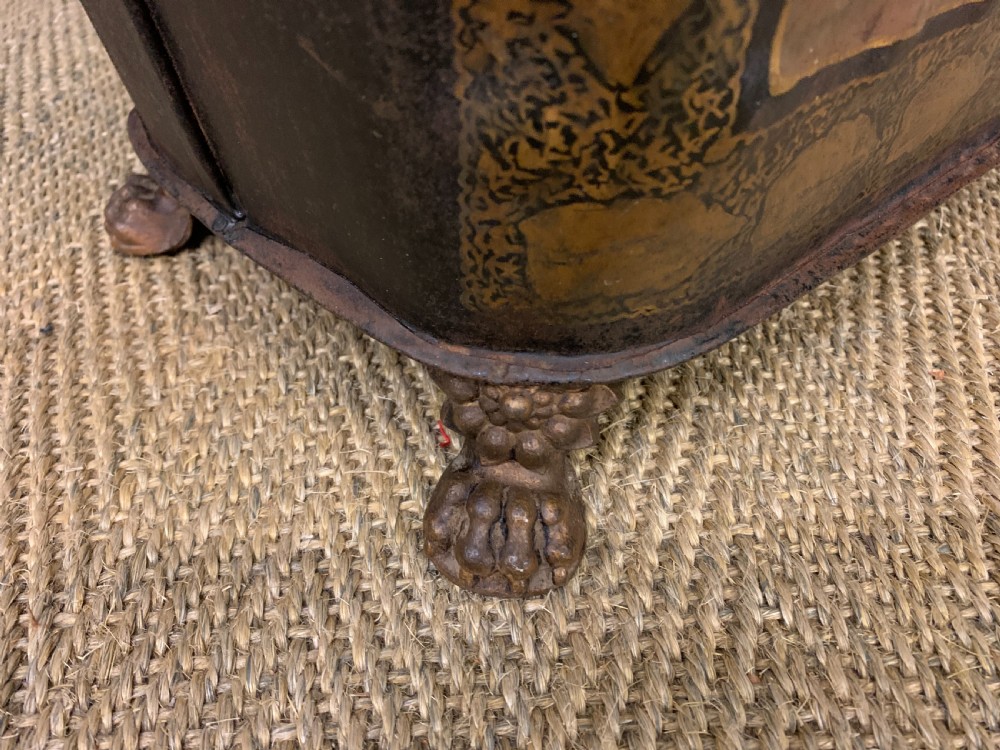 Victorian Toleware Log Bin View VII
