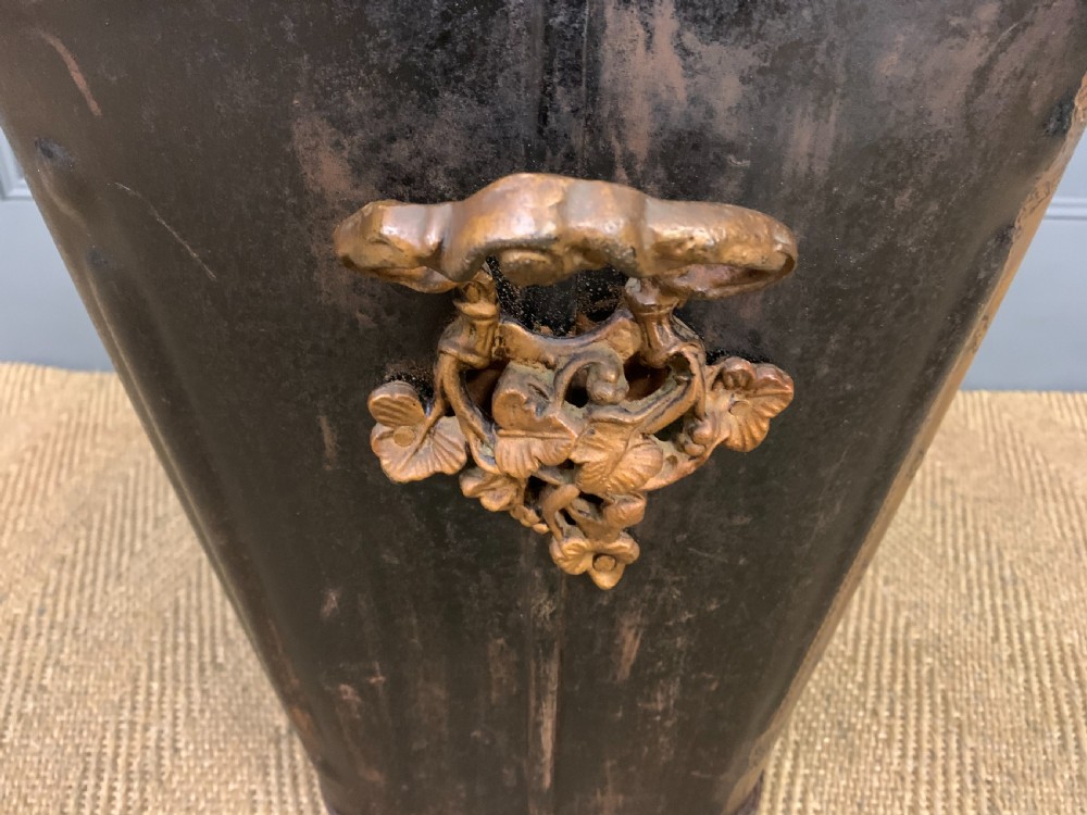 Victorian Toleware Log Bin View VIII