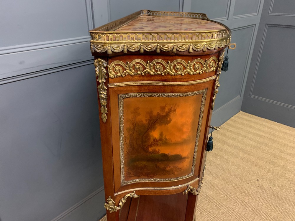 Vernis Martin Side Cabinet View XVI
