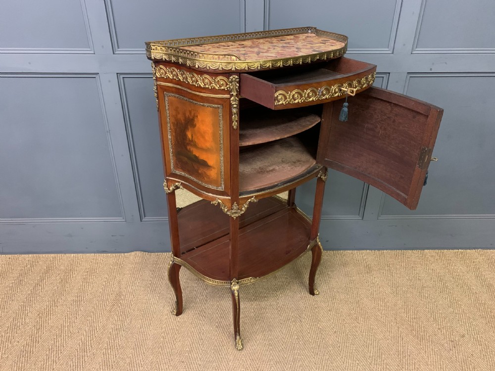 Vernis Martin Side Cabinet View XIX