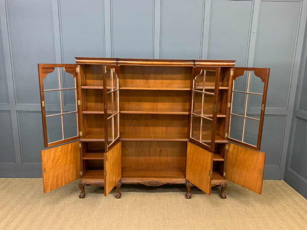 Shapland and Petter Burr Walnut Bookcase View III