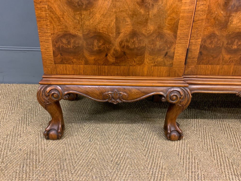 Shapland and Petter Burr Walnut Bookcase View VII