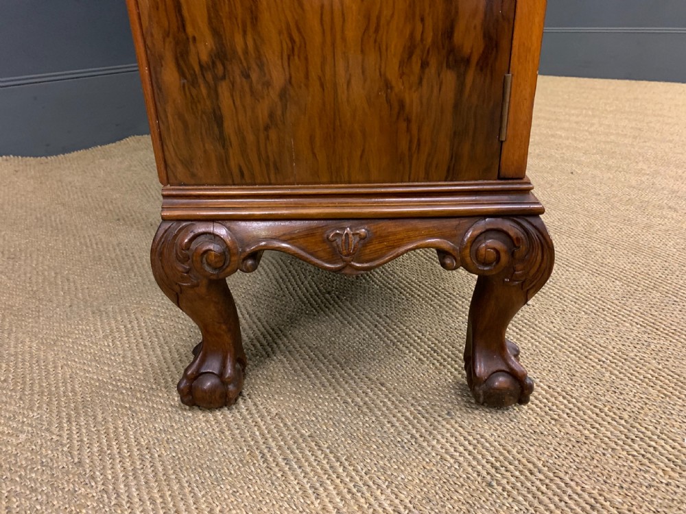 Shapland and Petter Burr Walnut Bookcase View XV