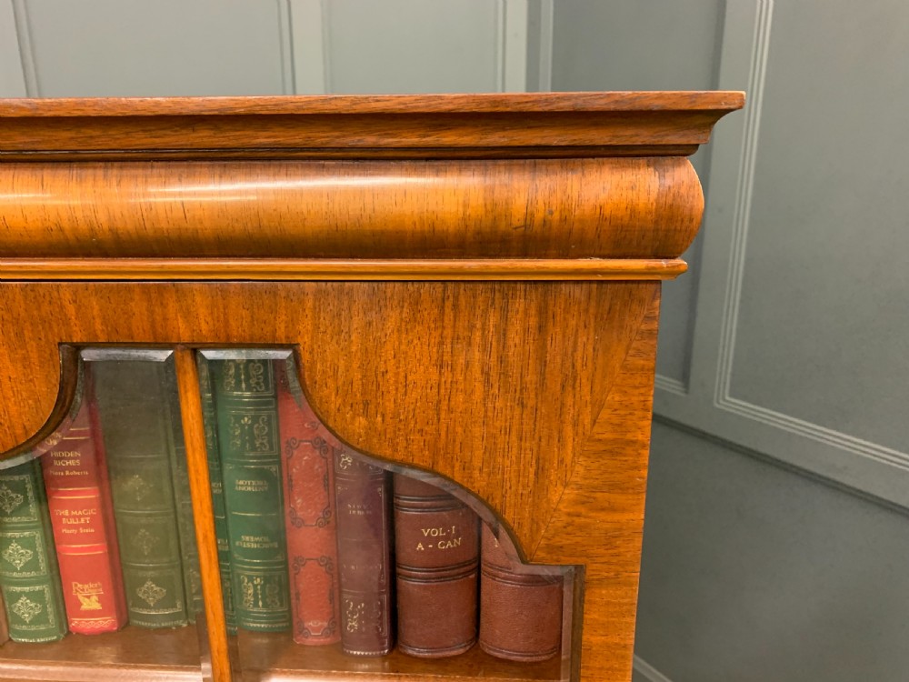 Shapland and Petter Burr Walnut Bookcase View XXII