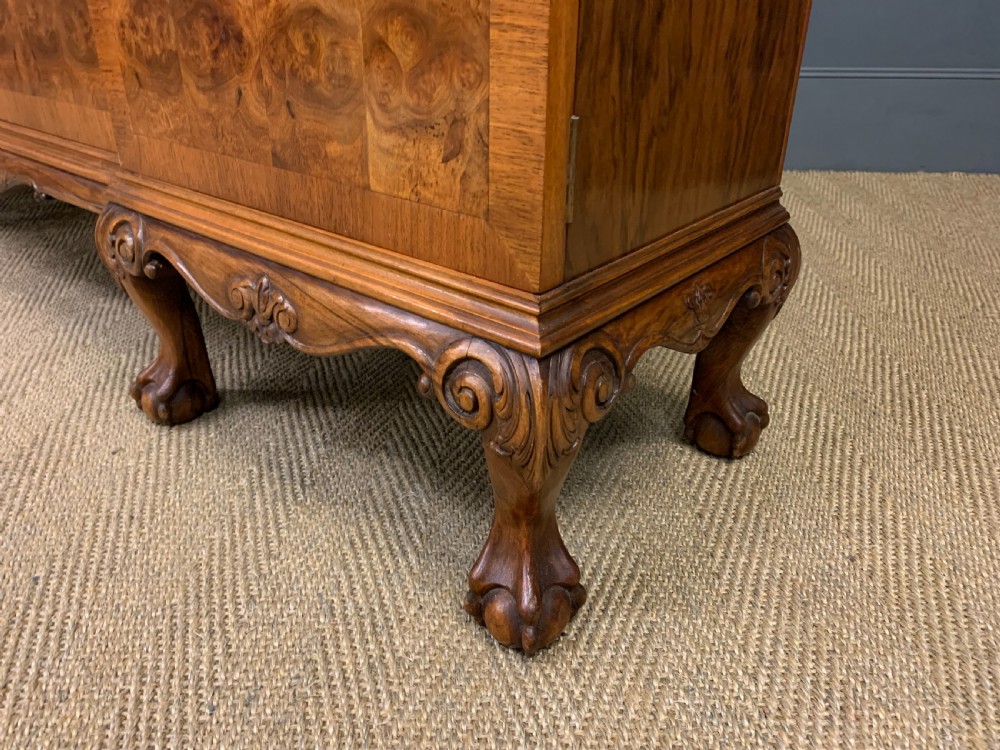 Shapland and Petter Burr Walnut Bookcase View XXIII