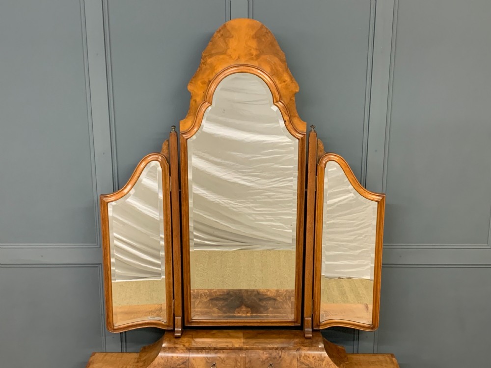Maurice Adams Burr Walnut Dressing Table View III