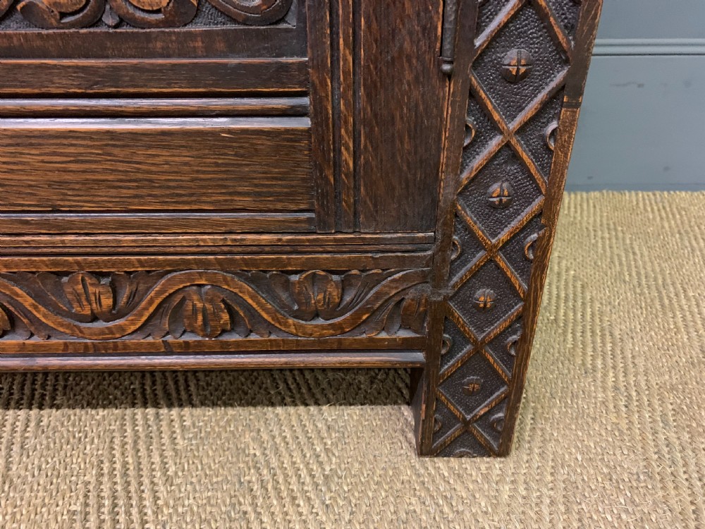 Carved Oak Wardrobe View VI