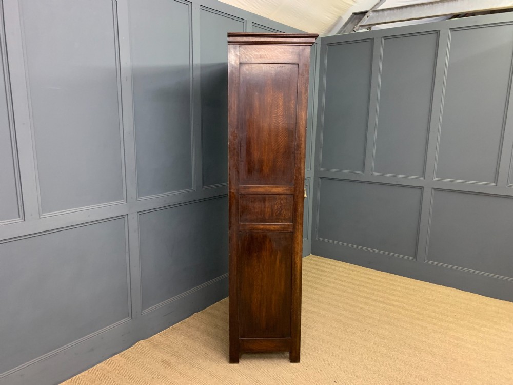 Carved Oak Wardrobe View XI