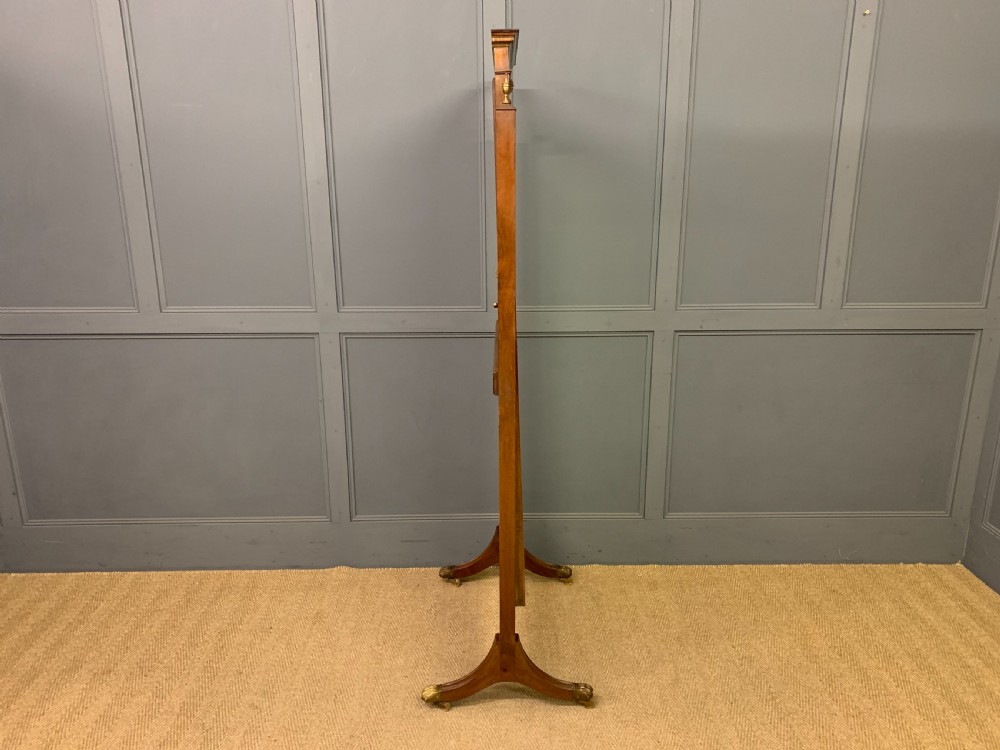 Inlaid Mahogany Cheval Mirror View IX