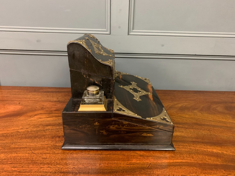 Victorian Coromandel Writing Slope View XII