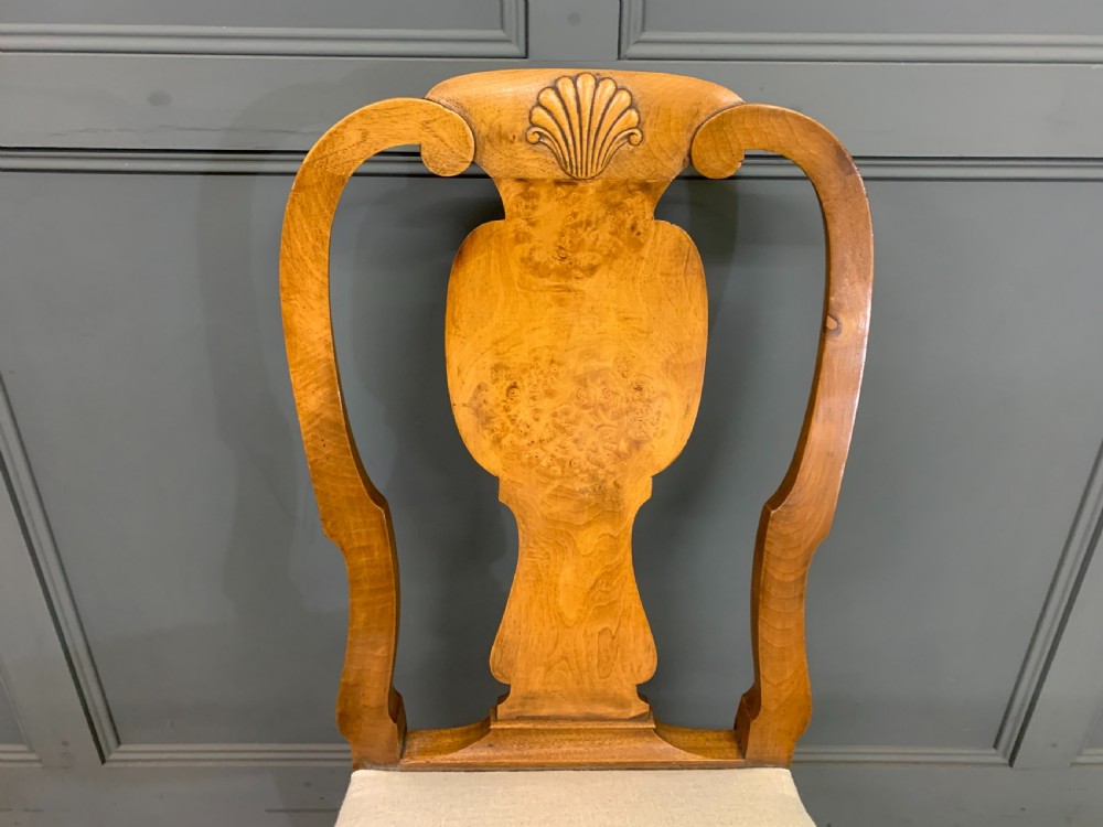 Pair of Walnut Chairs by Maple & Co. View VII