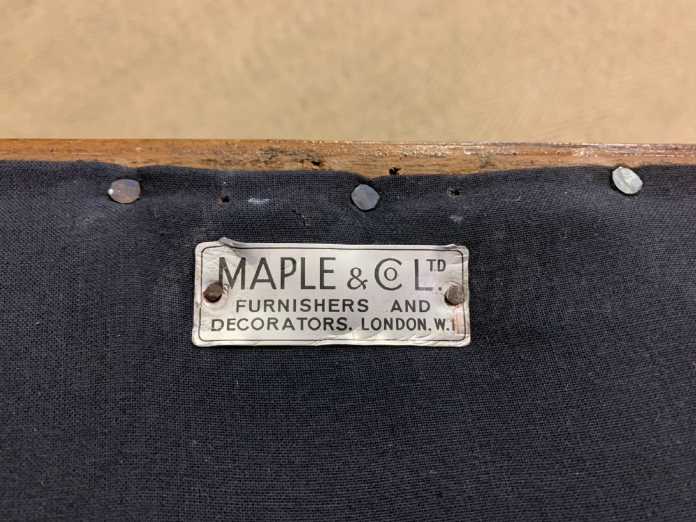Pair of Walnut Chairs by Maple & Co. View X