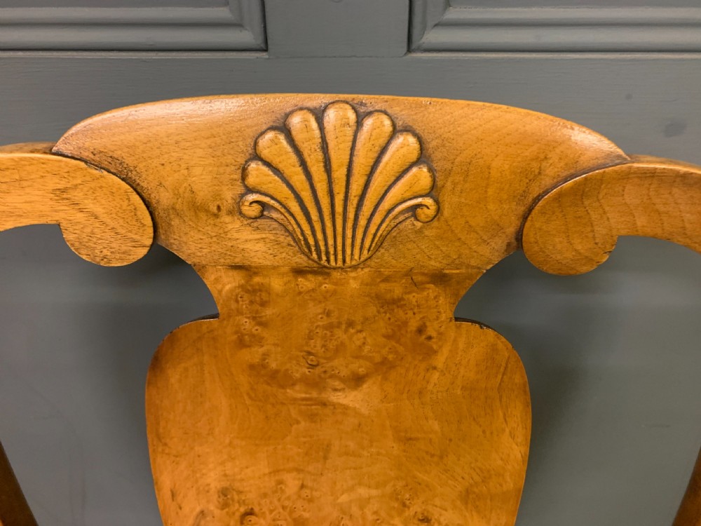 Pair of Walnut Chairs by Maple & Co. View XI
